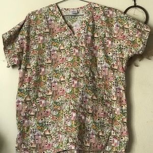 Uniform Scrub top Sz M by S.C.R.U.B.S
